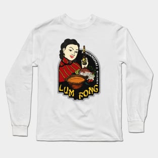 Vintage Chinese Seafood Cafe Long Sleeve T-Shirt